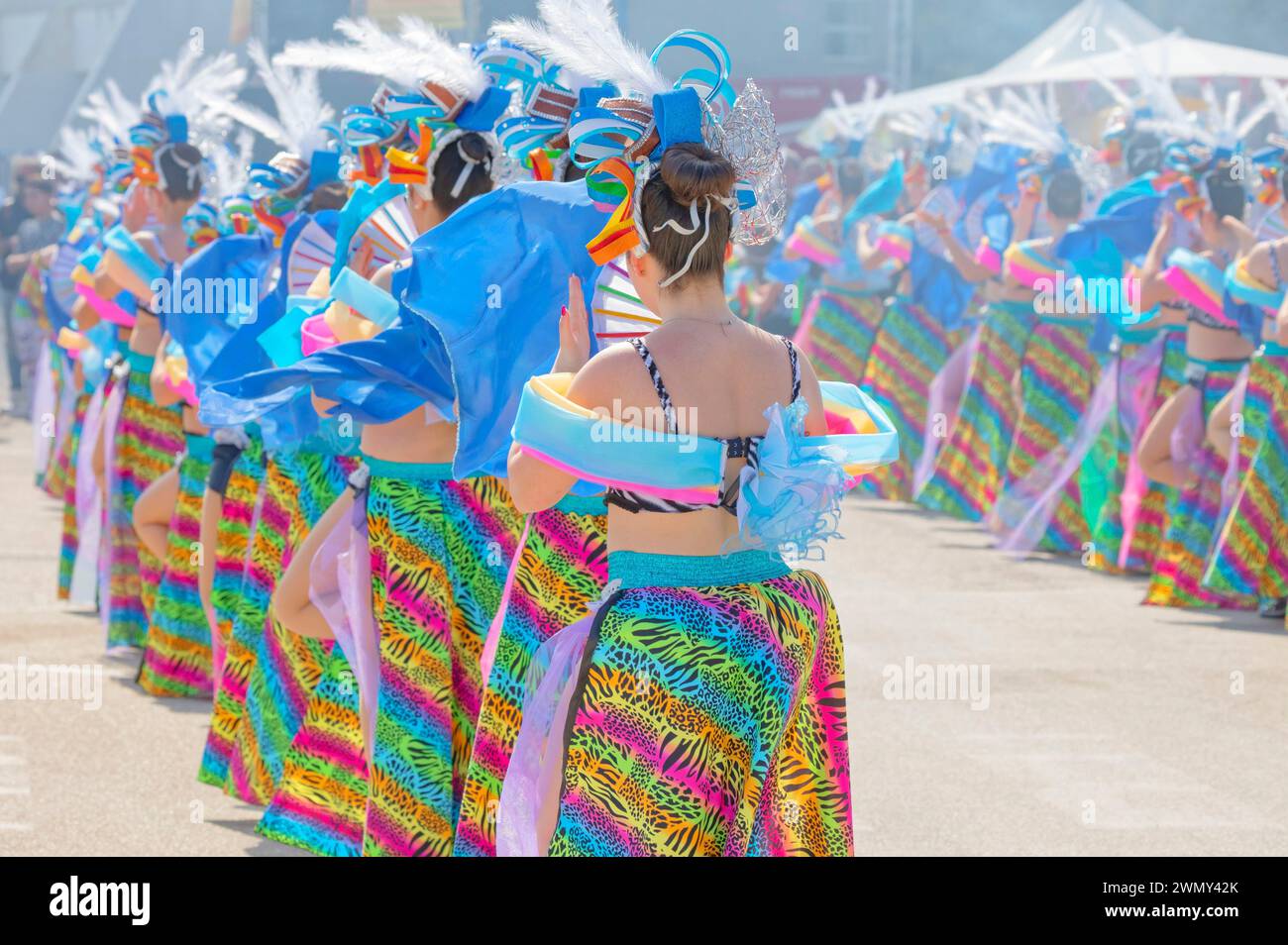 Italien, Sizilien, Provinz Agrigento, Sciacca, Karneval Stockfoto