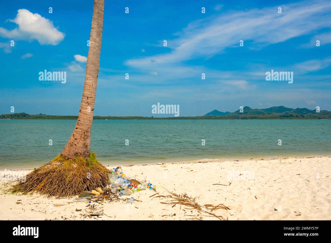Thailand, Provinz Phuket, Insel Koh Yao Yai, weiße Sandbank Hua Lam Haad Stockfoto