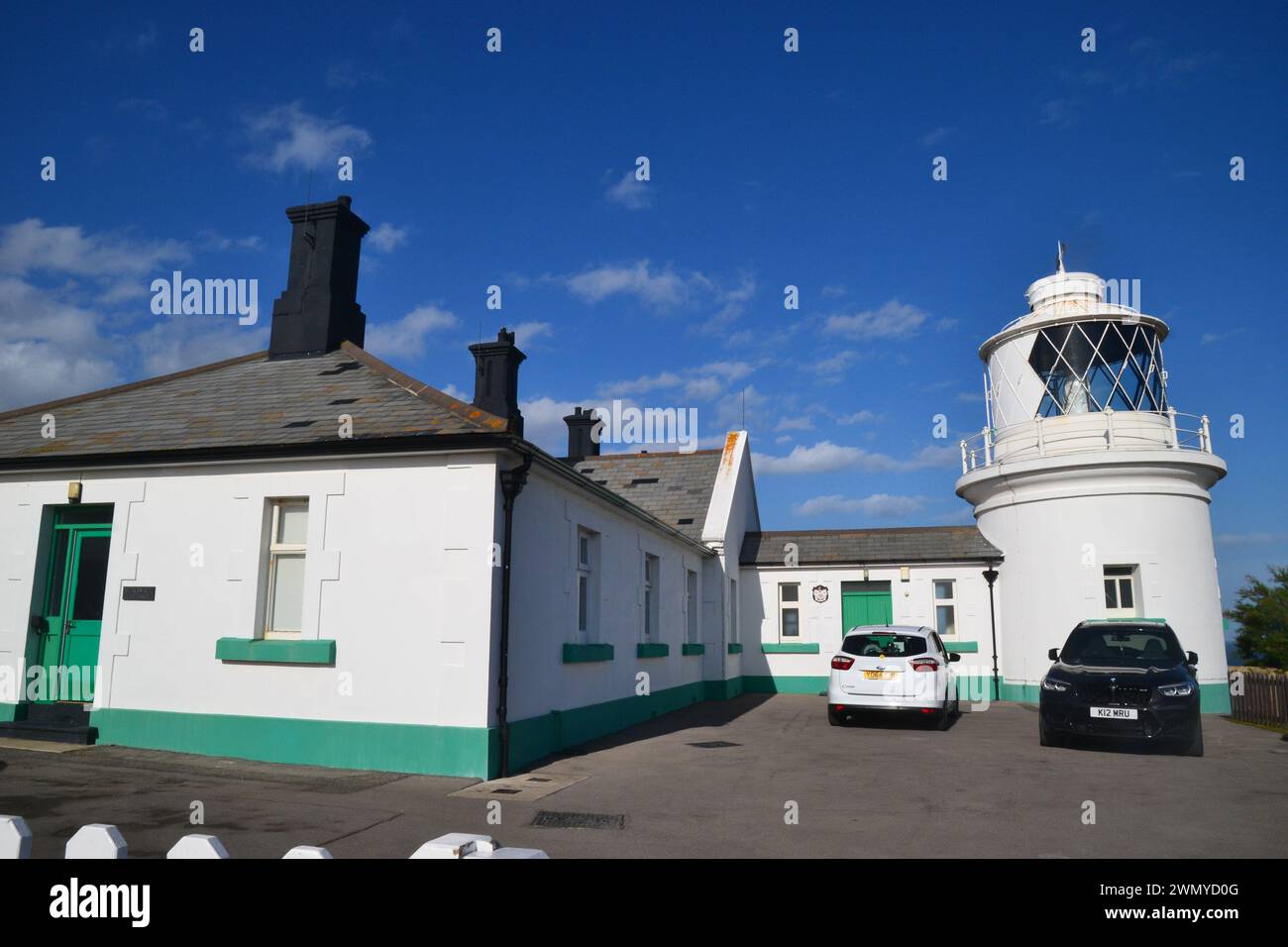 Anvil Point Lighthouse, Durlston Country Park, Swanage, Isle of Purbeck, Dorset, UK Stockfoto