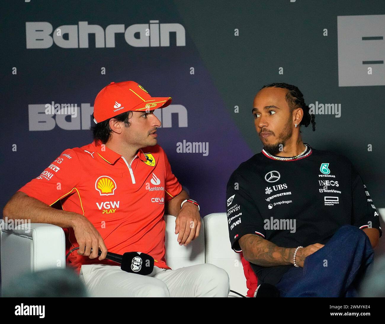 28. Februar 2024, Bahrain International Circuit, Sakhir, Formel 1 Gulf