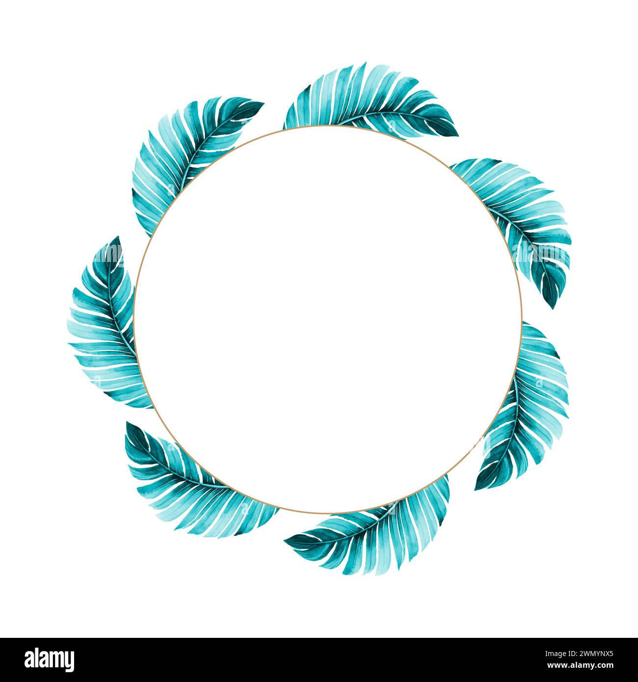 Aquarellblatt Hintergrund vol, Aquarellblatt Hintergrund vol Stockfoto