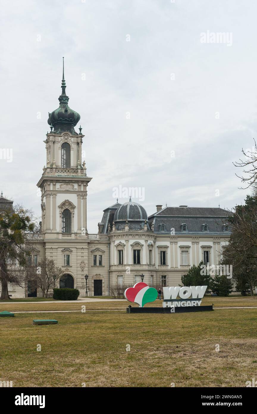 Festetics Palace in Keszthely, Kreis Zala, Westtransdanubien Redion, Ungarn Stockfoto