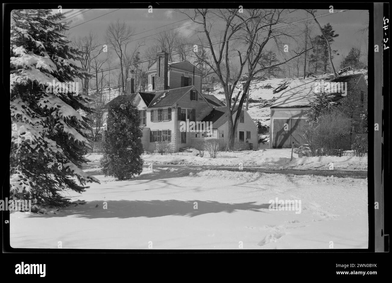 "The Wayside", Heimat von drei Autoren, Concord. "The Wayside", Heimat von drei Autoren, Concord Stockfoto