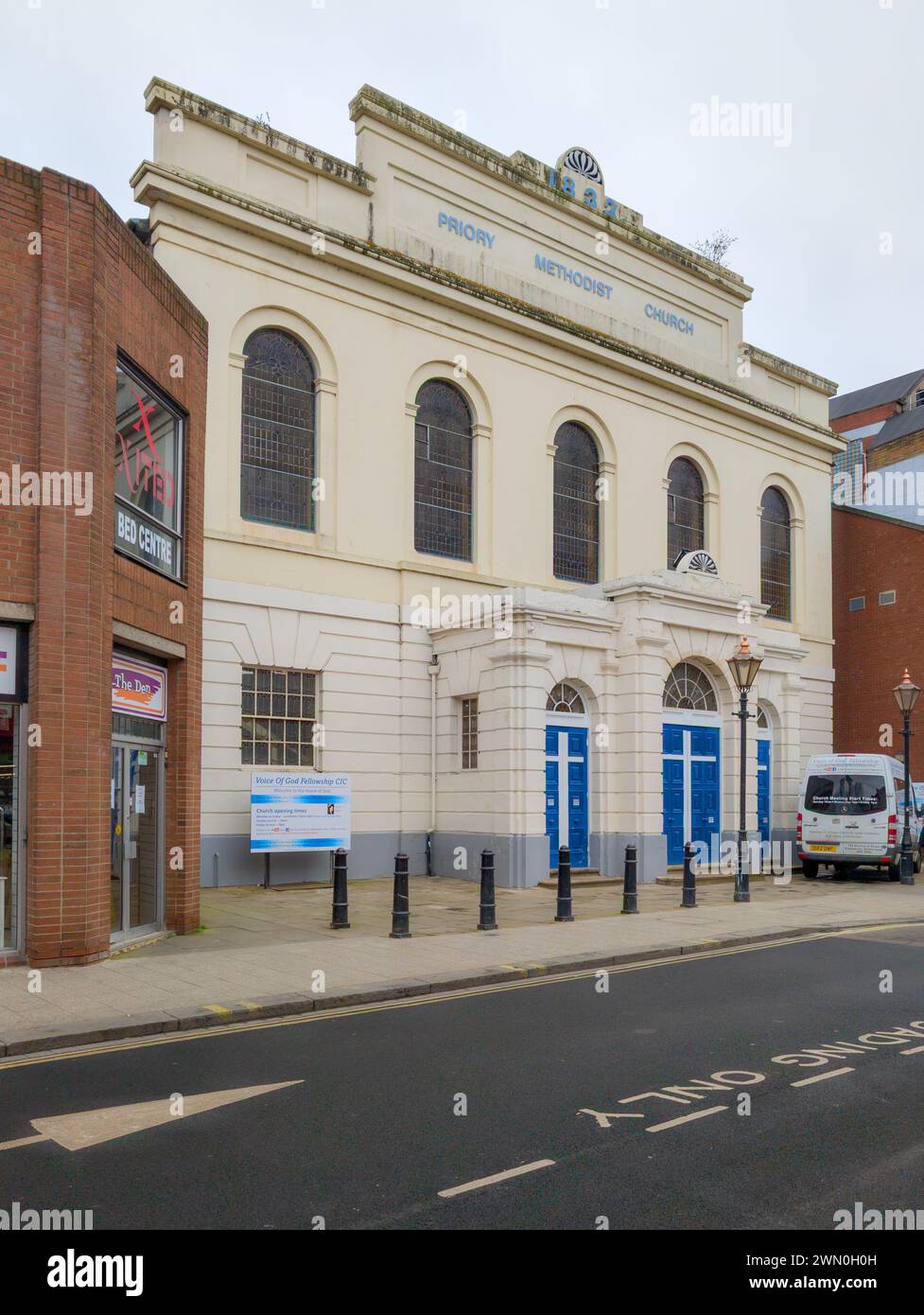 Die Priory Methodist Church, Doncaster Stockfoto