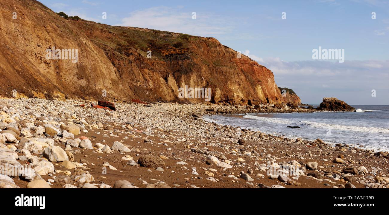 Easington Beach, County Durham, England, Stockfoto