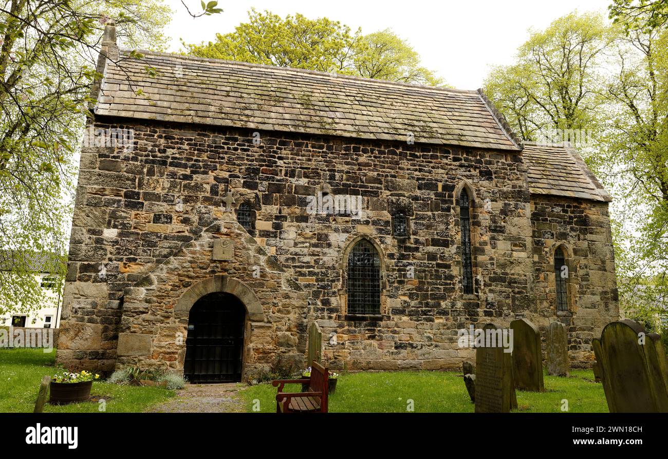 Escomb Saxon Church, County Durham, England Stockfoto