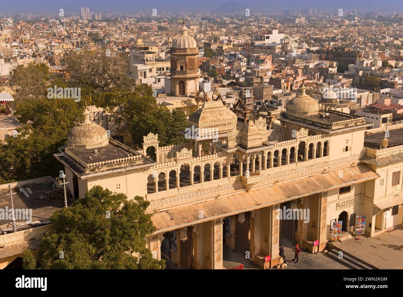Tripolia Gate City Palace Udaipur Rajasthan Indien Stockfoto