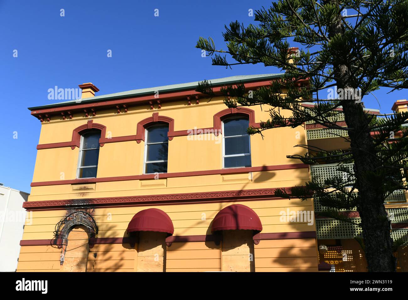 Regierungsgebäude in Geraldton, Western Australia Stockfoto