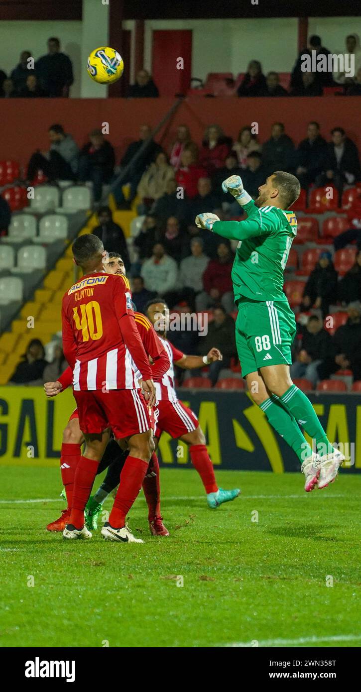Liga 2 Sabseg - AVS vs Académico de Viseu Stockfoto