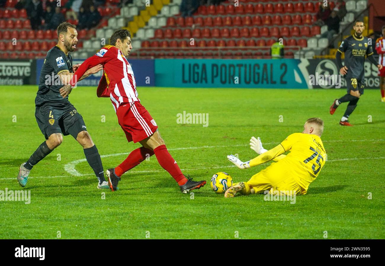 Liga 2 Sabseg - AVS vs Académico de Viseu Stockfoto