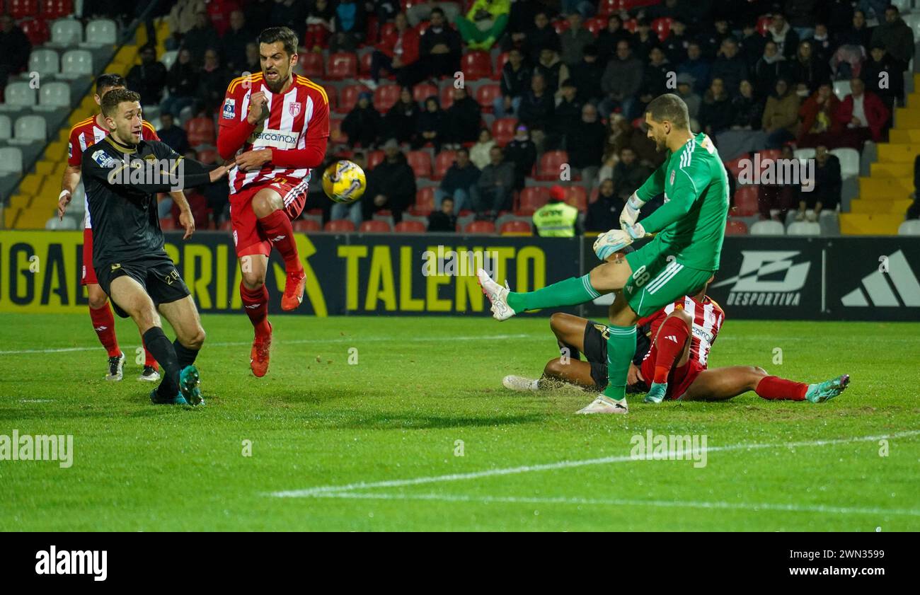 Liga 2 Sabseg - AVS vs Académico de Viseu Stockfoto