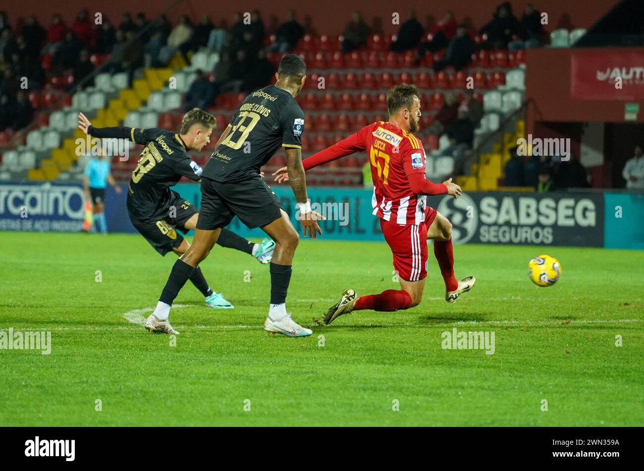 Liga 2 Sabseg - AVS vs Académico de Viseu Stockfoto