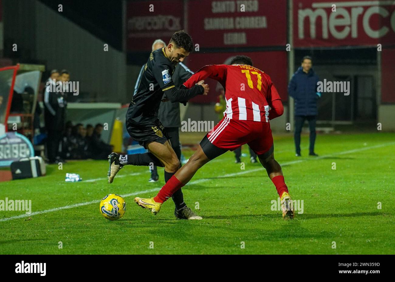 Liga 2 Sabseg - AVS vs Académico de Viseu Stockfoto