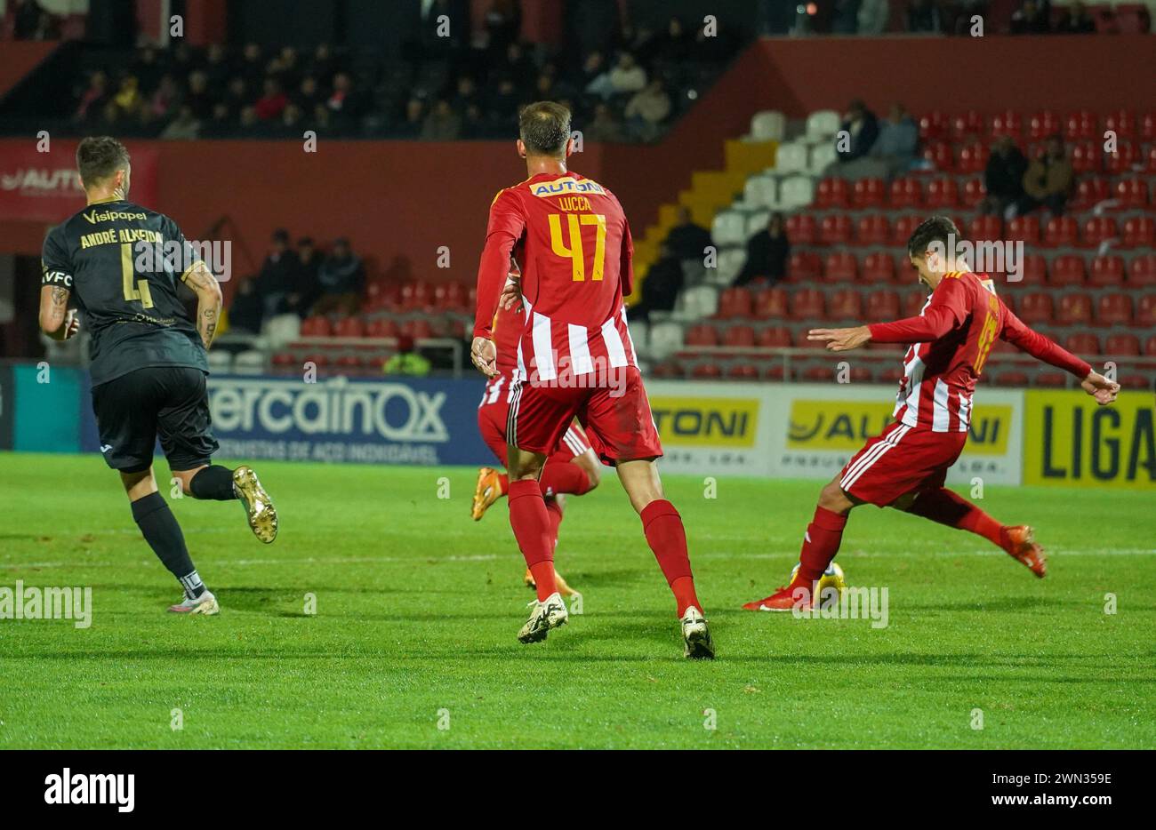 Liga 2 Sabseg - AVS vs Académico de Viseu Stockfoto