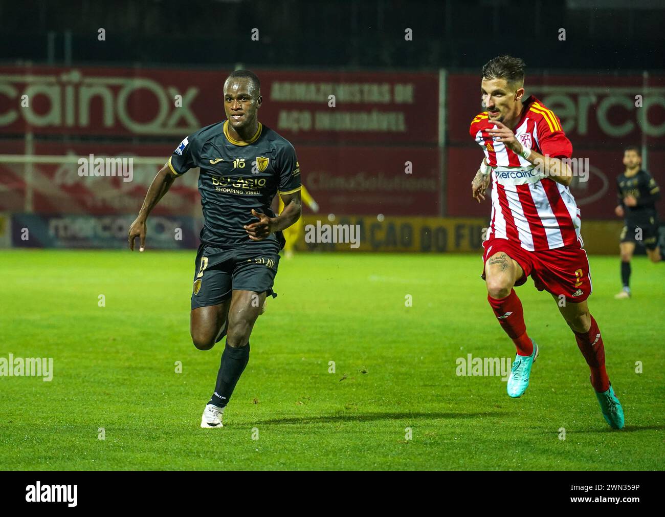 Liga 2 Sabseg - AVS vs Académico de Viseu Stockfoto