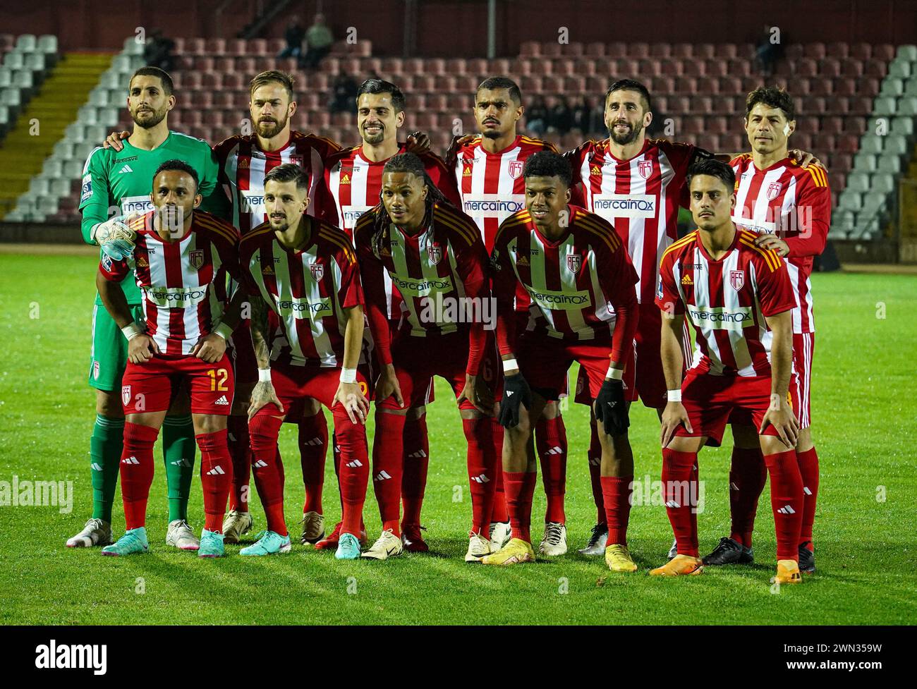 Liga 2 Sabseg - AVS vs Académico de Viseu Stockfoto