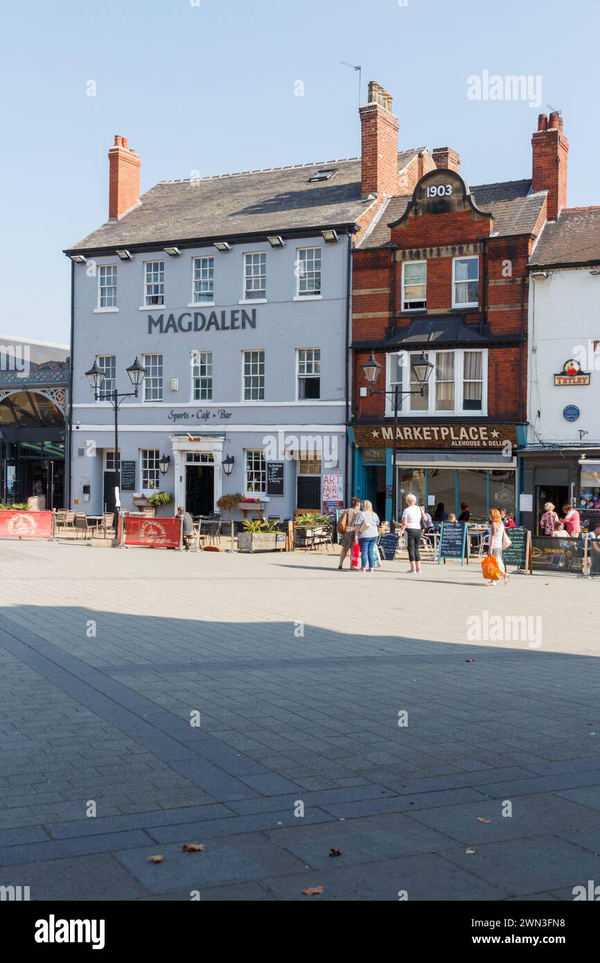 Der Marktplatz, Doncaster Stockfoto