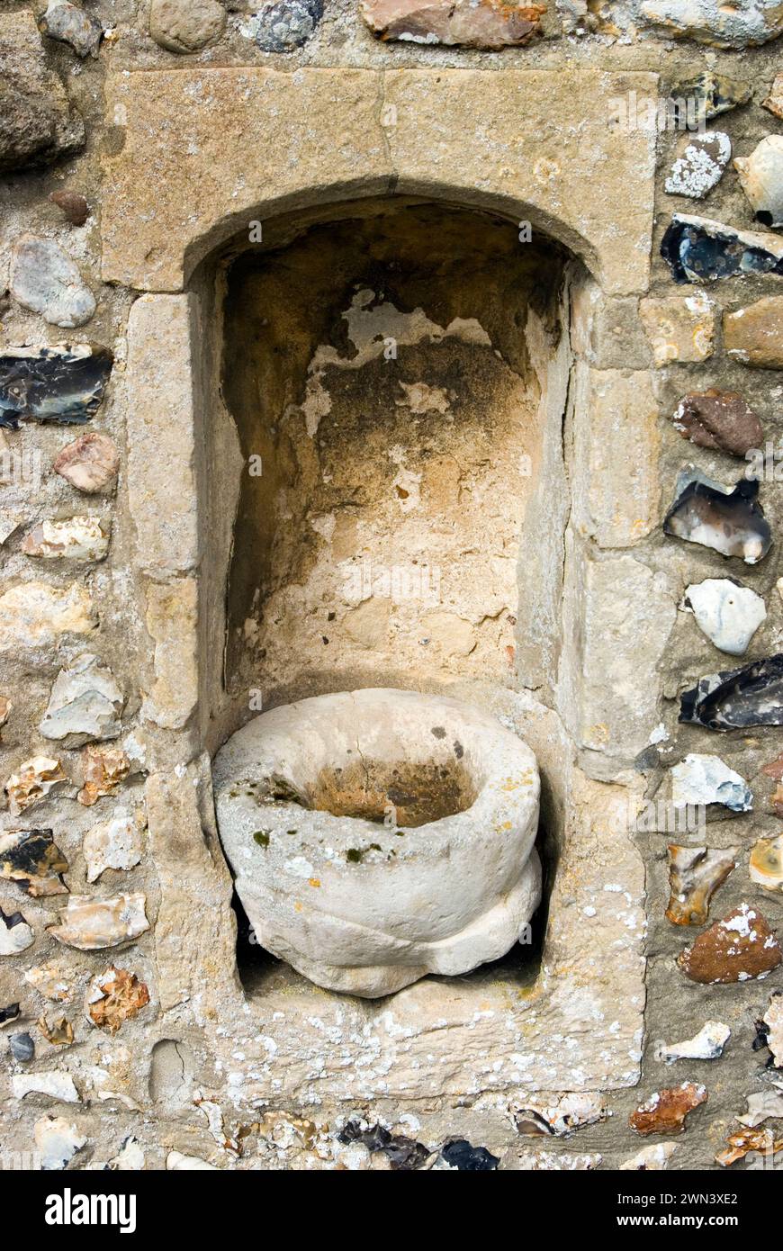 Die Heilige Wasserkirche Wenhaston Stockfoto