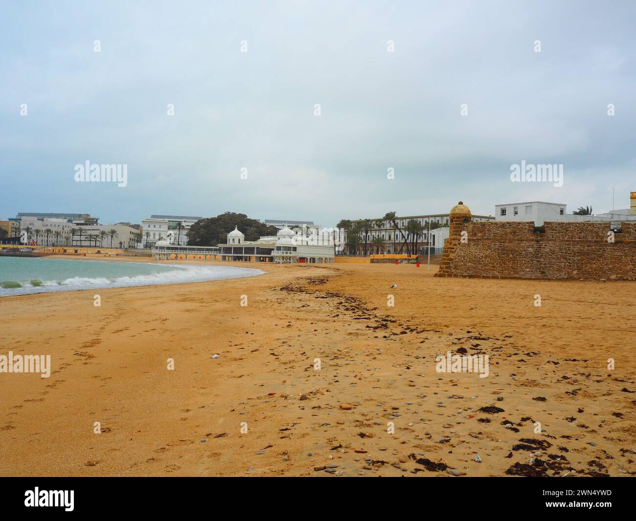 Strände von Andalusien, Costa de la Luz, Cadiz, Spanien Stockfoto