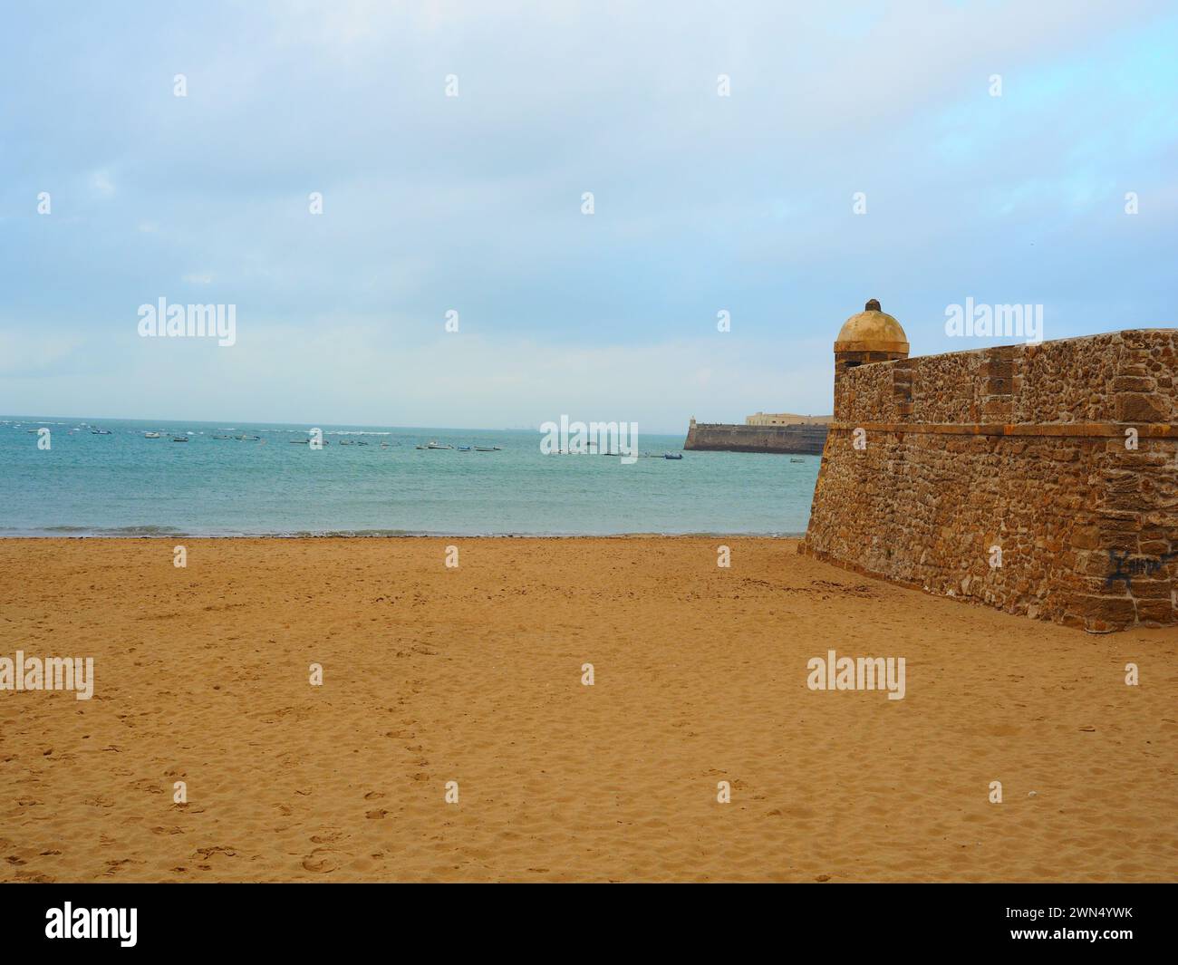 Strände von Andalusien, Costa de la Luz, Cadiz, Spanien Stockfoto