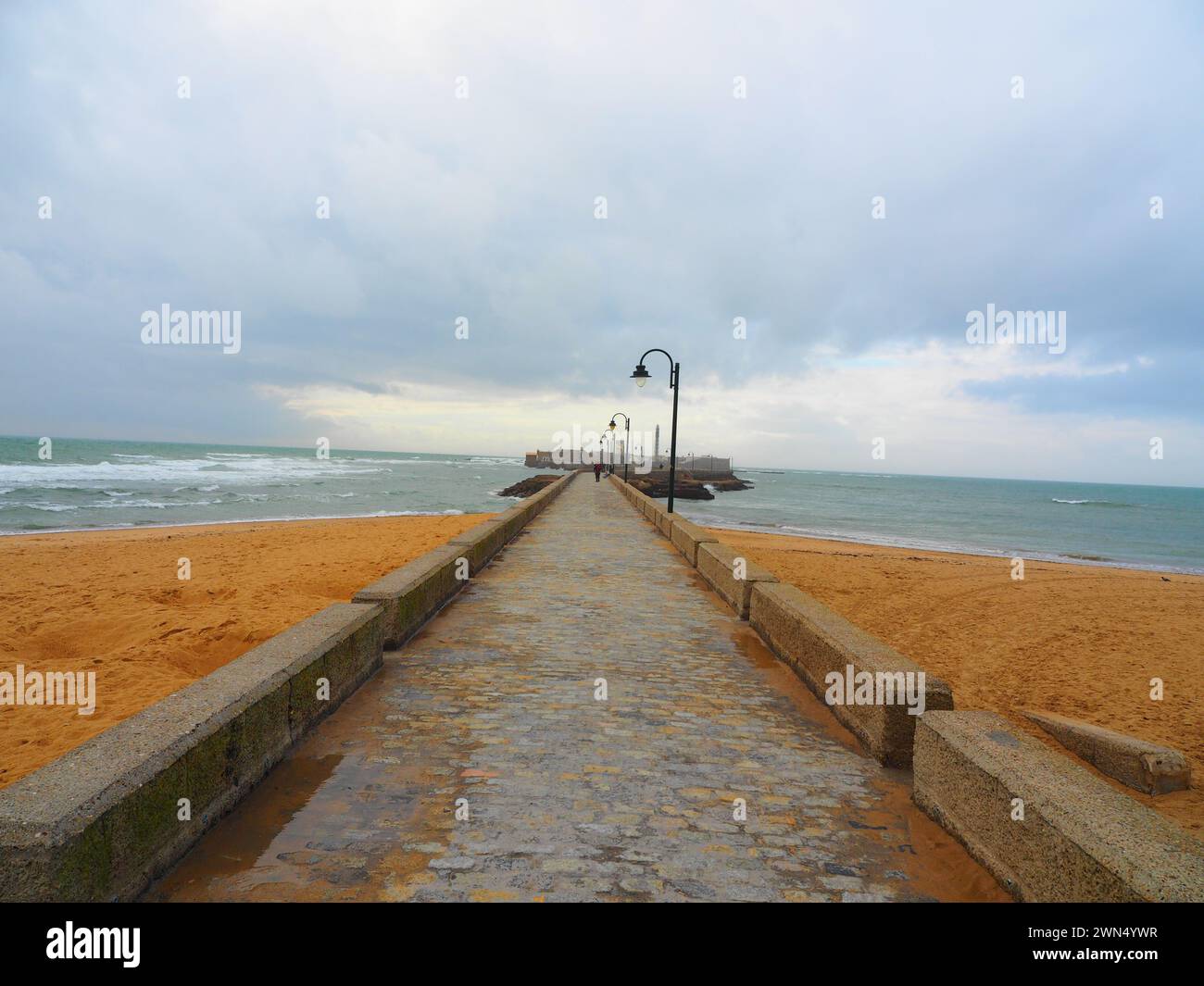 Strände von Andalusien, Costa de la Luz, Cadiz, Spanien Stockfoto