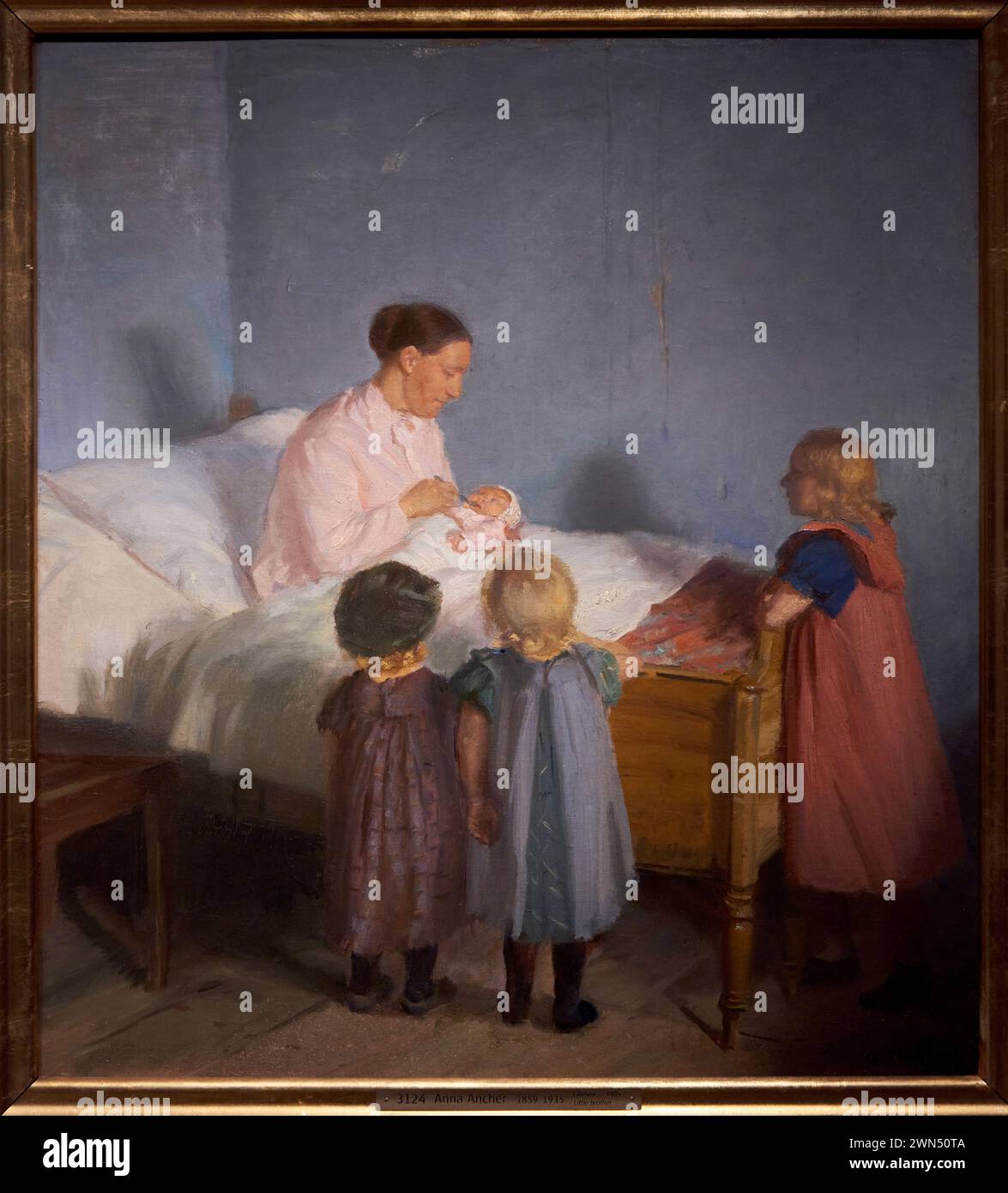 Der Kleine Bruder, 1905, Anna Ancher (1859–1935) Stockfoto
