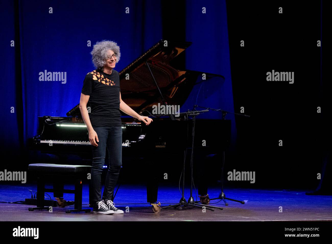 Italien 27 Februar 2024 Giovanni Allevi SoloTour 2024 Live im Gran