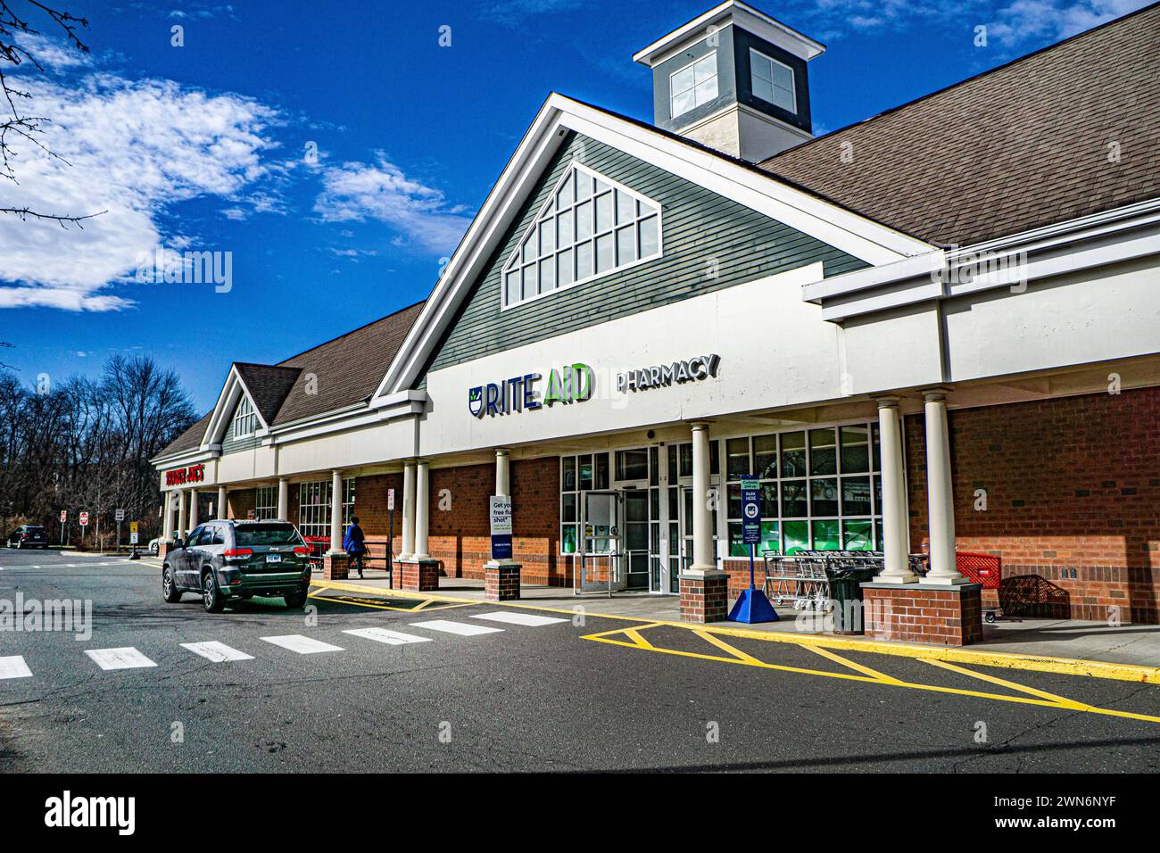 Rite Aid Store und Apotheke, Außenansicht Stockfoto