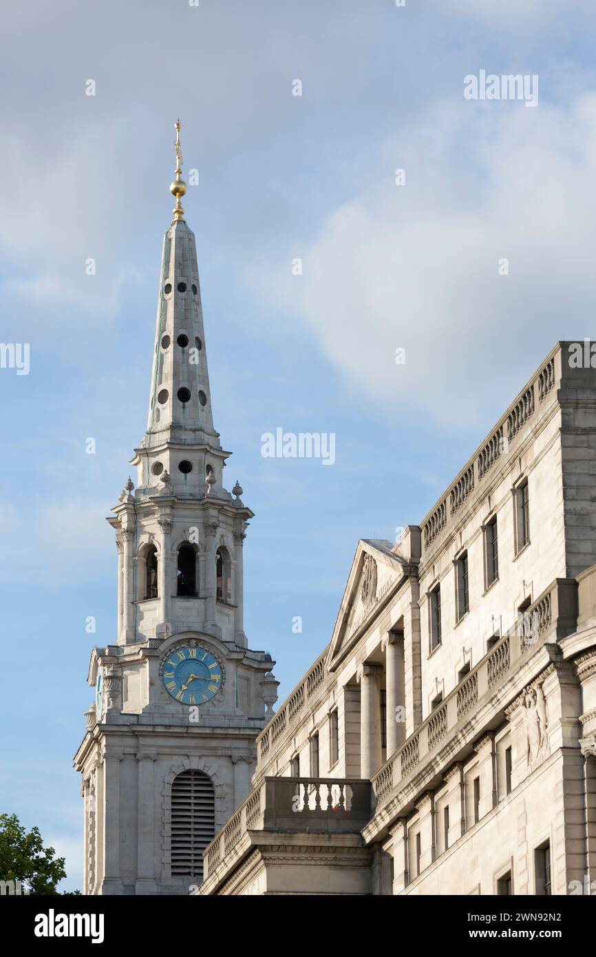 St. Martins in den Feldern, Trafalga Square. Stockfoto