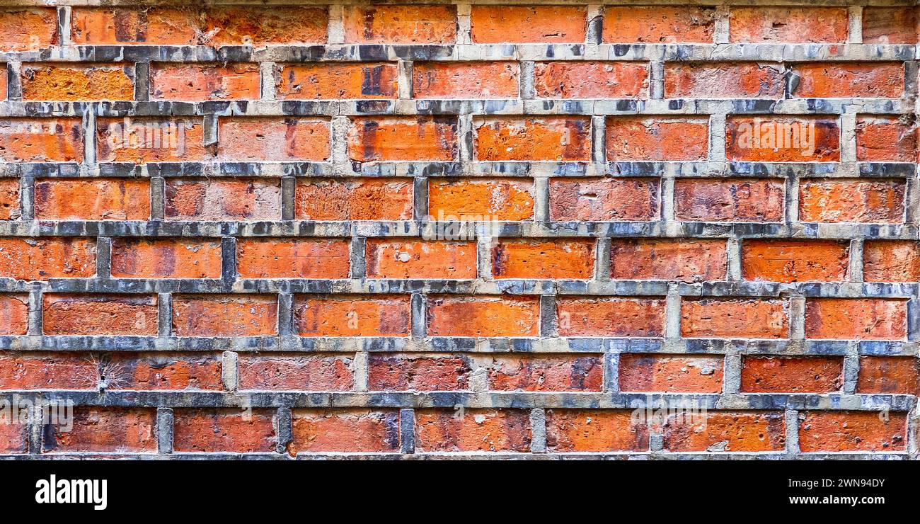 Abstraktes Strukturiertes Hintergrunddesign Aus Ziegelwänden Stockfoto