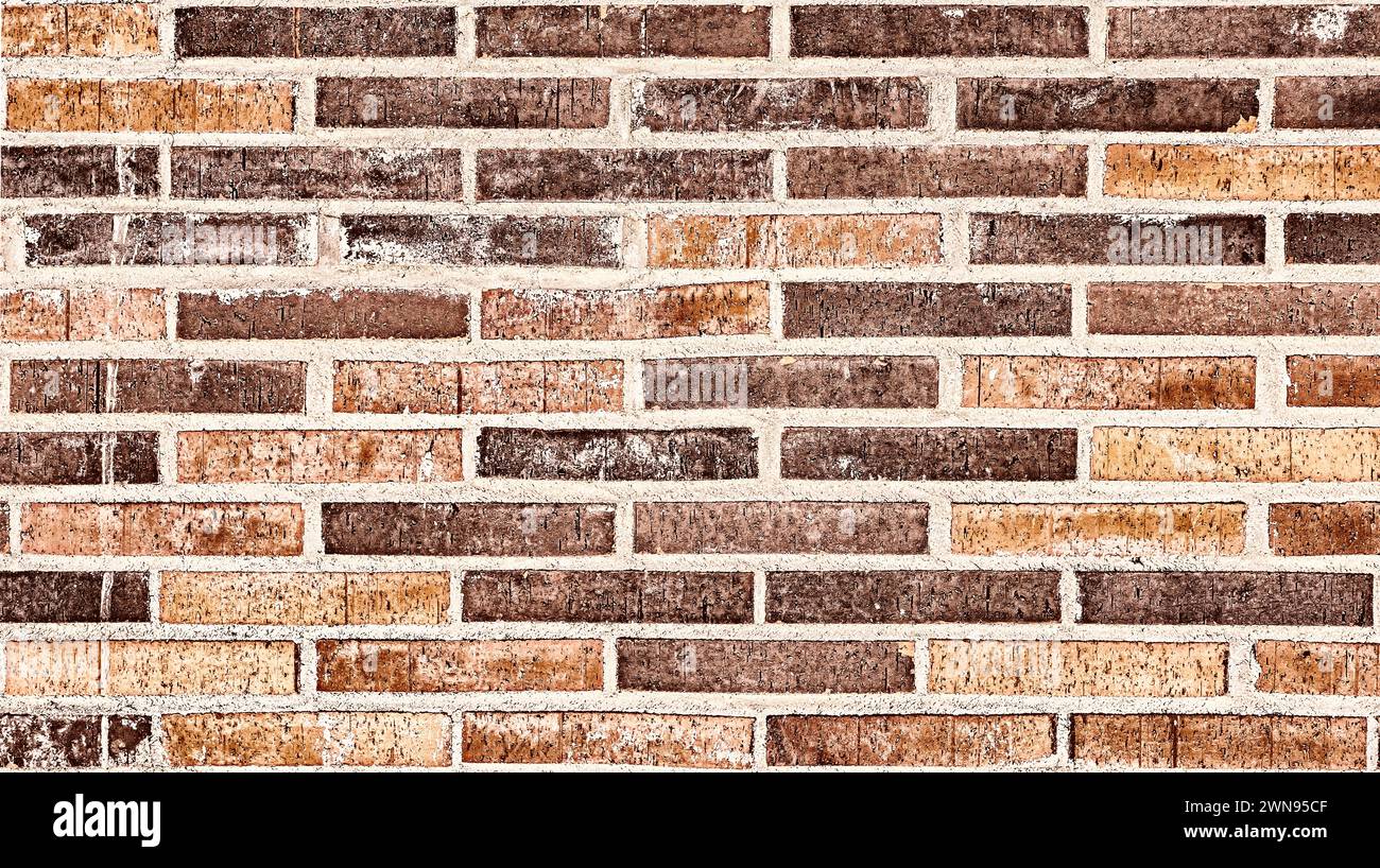 Abstraktes Strukturiertes Hintergrunddesign Aus Ziegelwänden Stockfoto