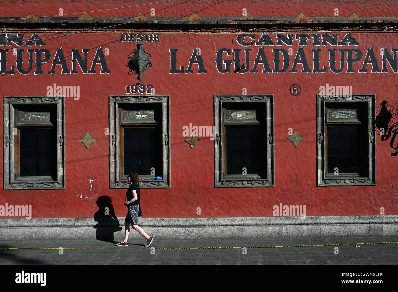 Bar La Guadalapana, Coyoacan, Mexiko-Stadt Stockfoto