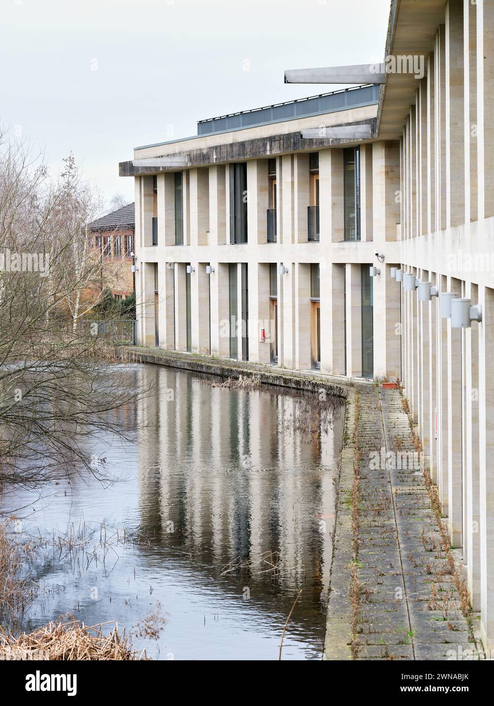 SCI-Tech-Gebäude in Oundle - England - öffentliche (d. h. private) 11-18 koedukative Internate und Tagesschule, gegründet 1556, um kostenlose Bildung zu ermöglichen. Stockfoto