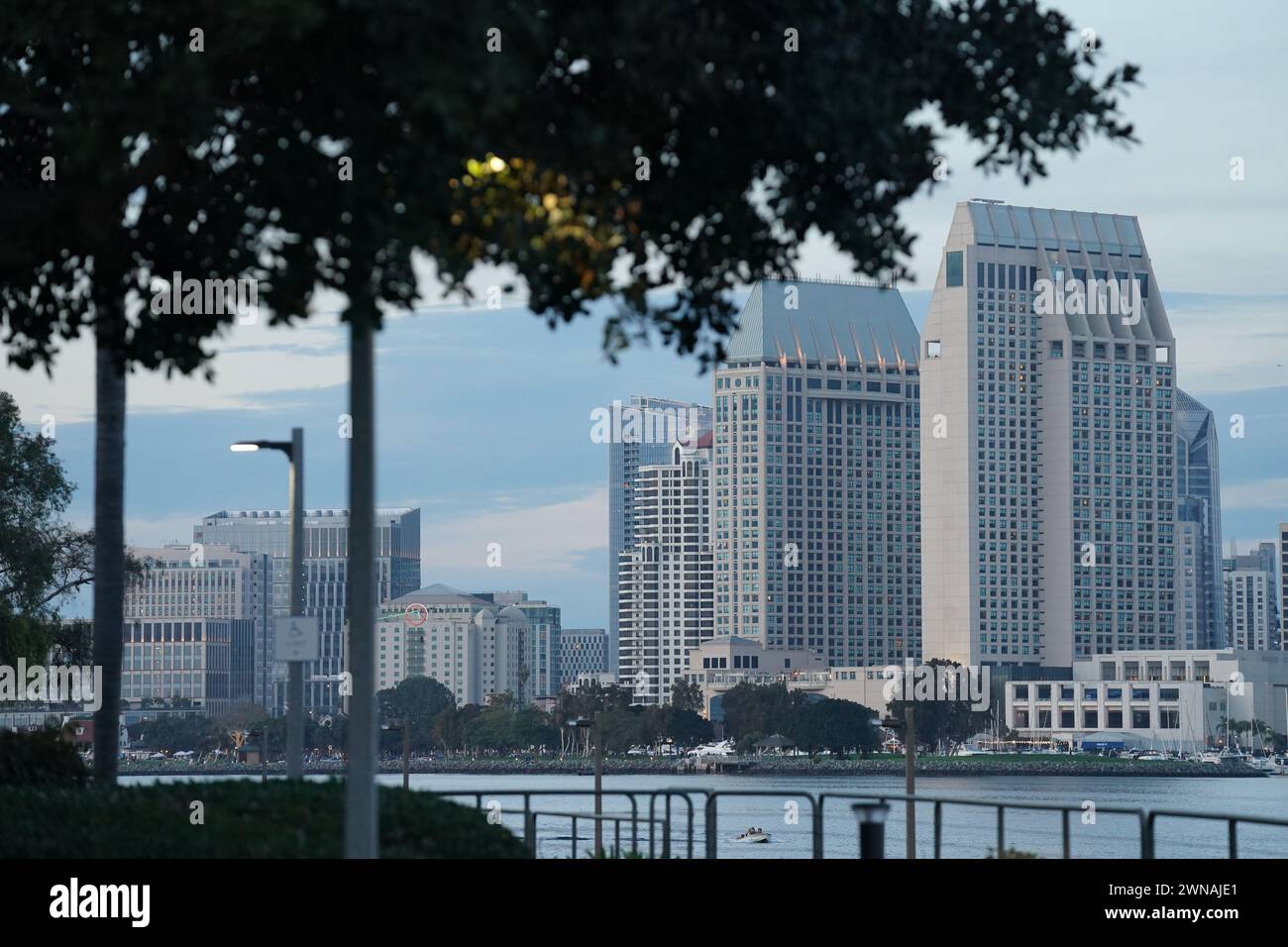 San Diego Hafen und Innenstadt Stockfoto