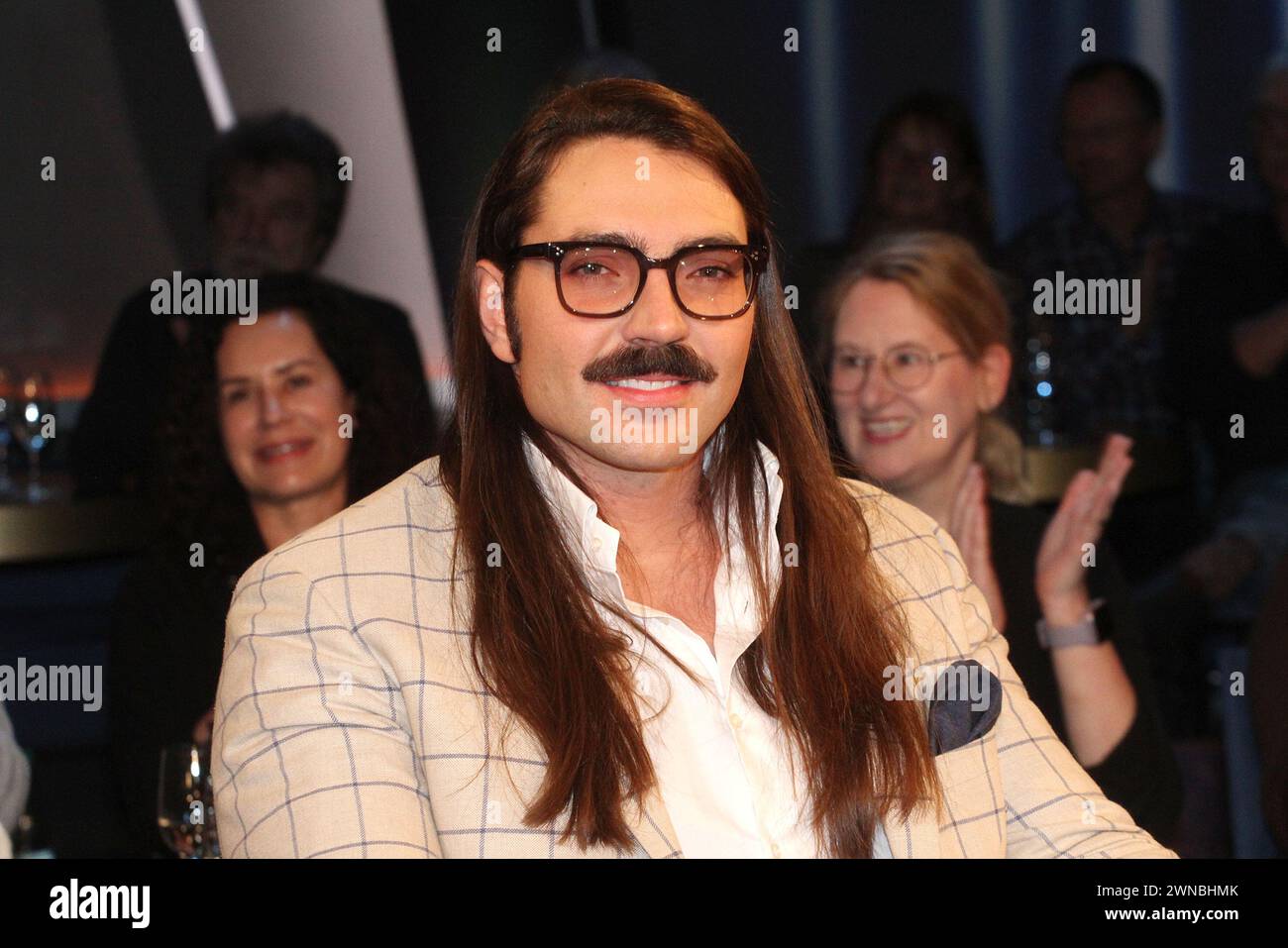 Fabio Knez bei der NDR Talk Show am 1.03.2024 in Hamburg Stockfoto