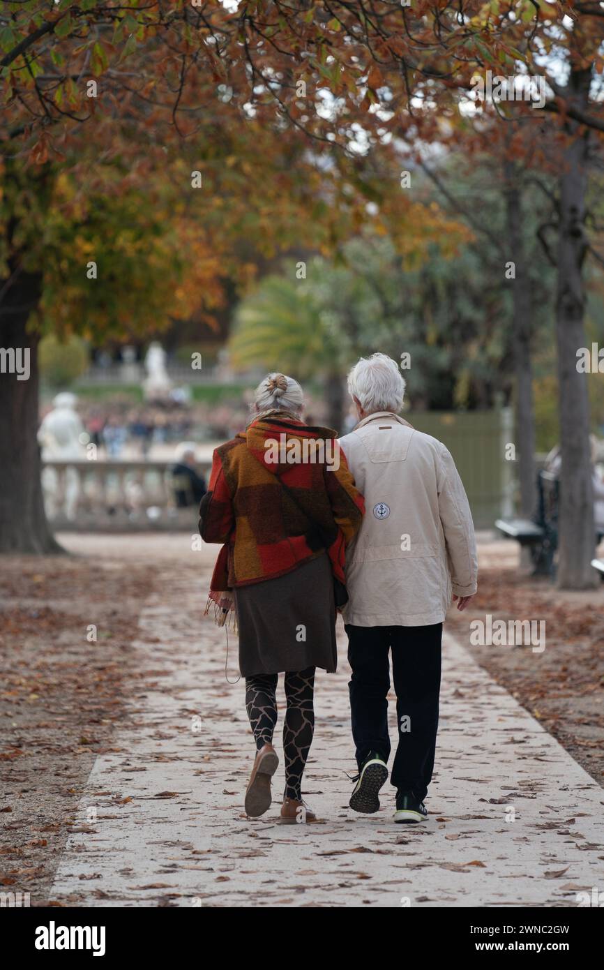 Jardin du Luxembourg in Paris, Frankreich Stockfoto
