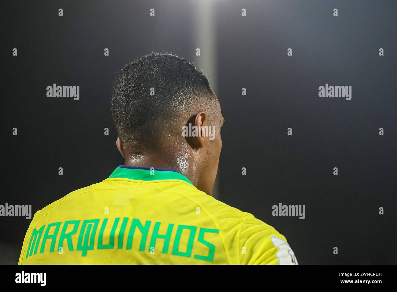 MENDOZA, ARGENTINIEN - 24. MAI: Marquinhos von Brasilien beim Spiel der FIFA U20-Weltmeisterschaft Argentinien 2023 zwischen Brasilien und der Dominikanischen Republik. Stockfoto