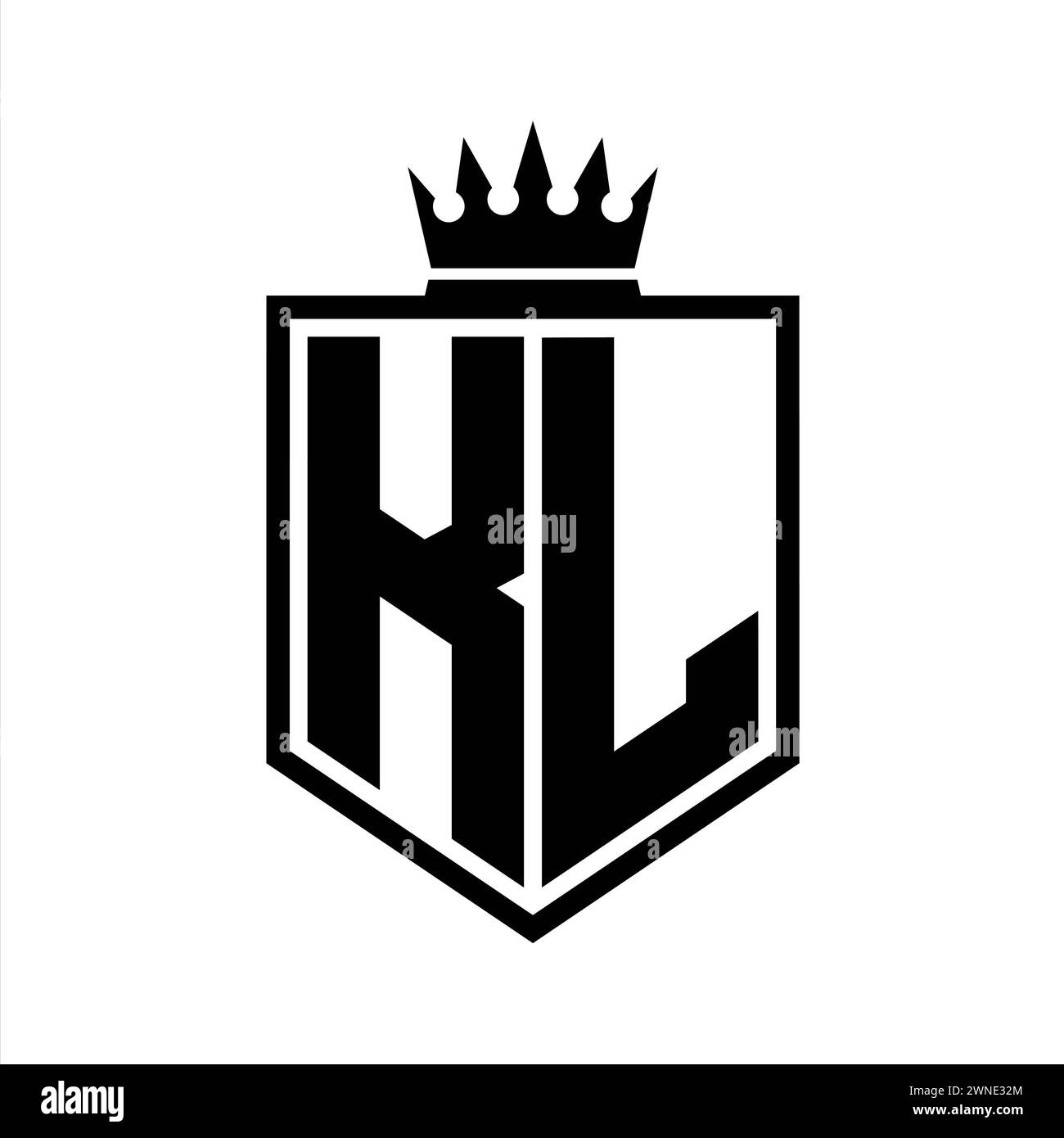 Kl brief logo Ausgeschnittene Stockfotos und -bilder - Alamy