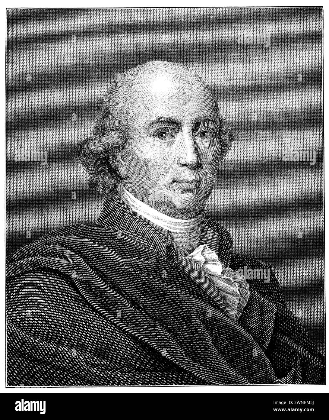 Johann Gottfried Herder (1744–1803), Dichter und Philosoph der Weimarer Klassik, im 50. Lebensjahr. Nach dem Gemälde von G. v. Kügelgen, Stich von Faustin Anderloni., Gemälde von G. v. Kügelgen gestochen von Faustin Anderloni (Literaturhistorisches Buch, 1910), Johann Gottfried Herder (1744–1803), Dichter und Philosoph der Weimarer Klassik, im 50. Lebensjahre. Nach dem Gemälde von G. v. Kügelgen gestochen von Faustin Anderloni, Johann Gottfried Herder (1744–1803), poète et philosophe du classicisme de Weimar, dans sa cinquantième année. D'après le Tableau de G. v. Kügelgen gravé par Stockfoto