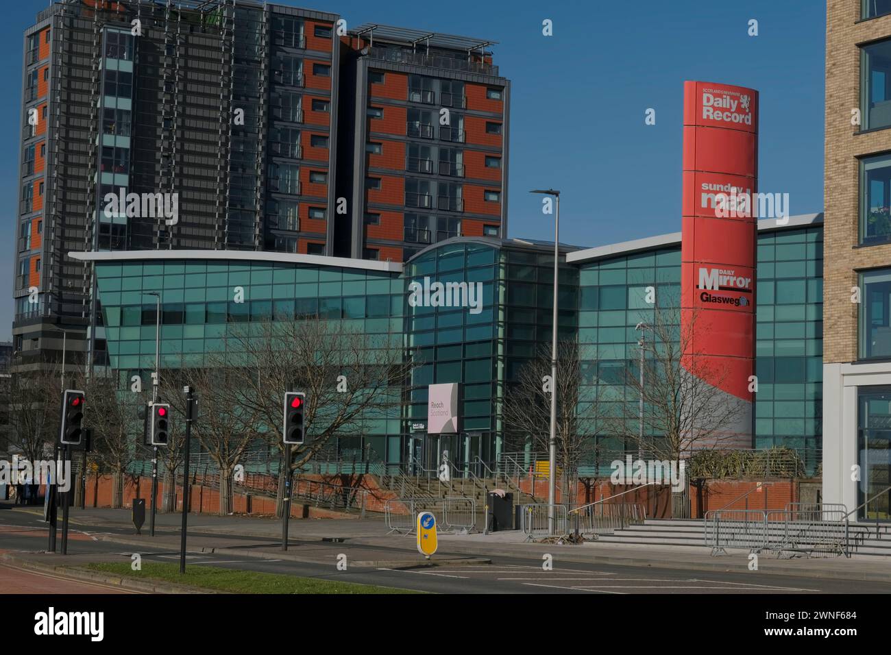 REACH plc Büros, Glasgow, Schottland, Großbritannien Stockfoto