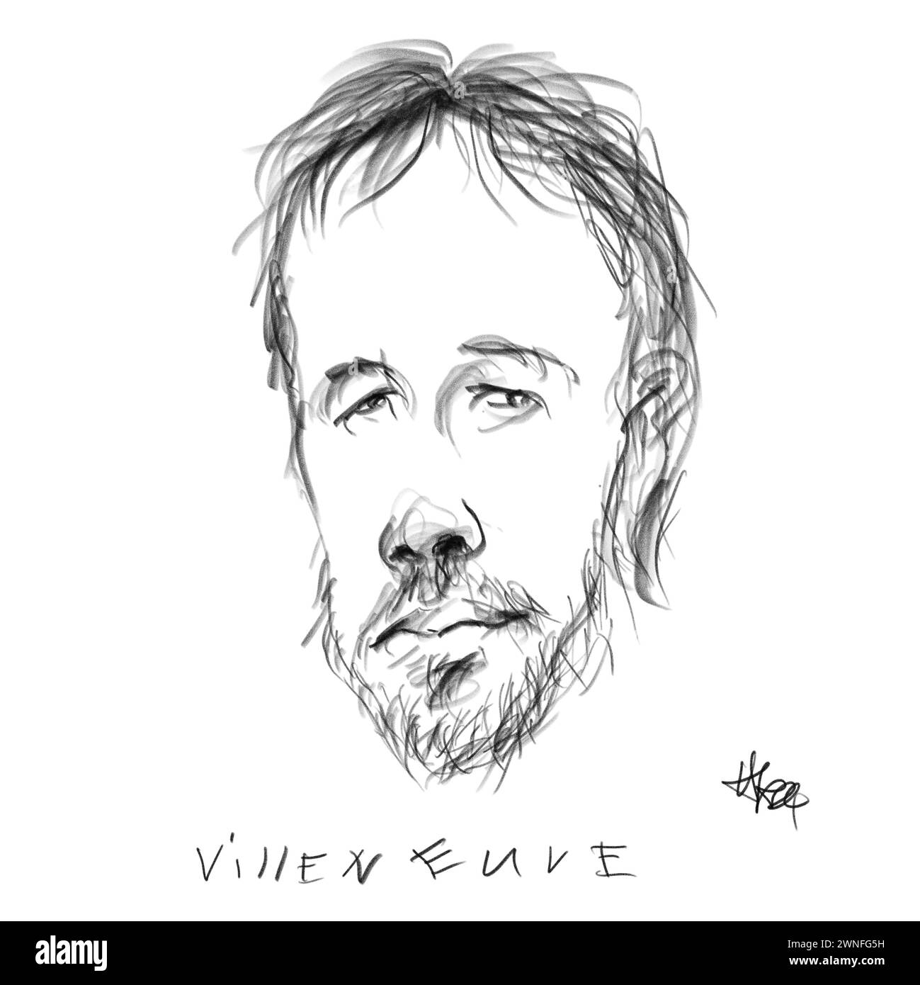 Porträt des Filmemachers Villeneuve Stockfoto