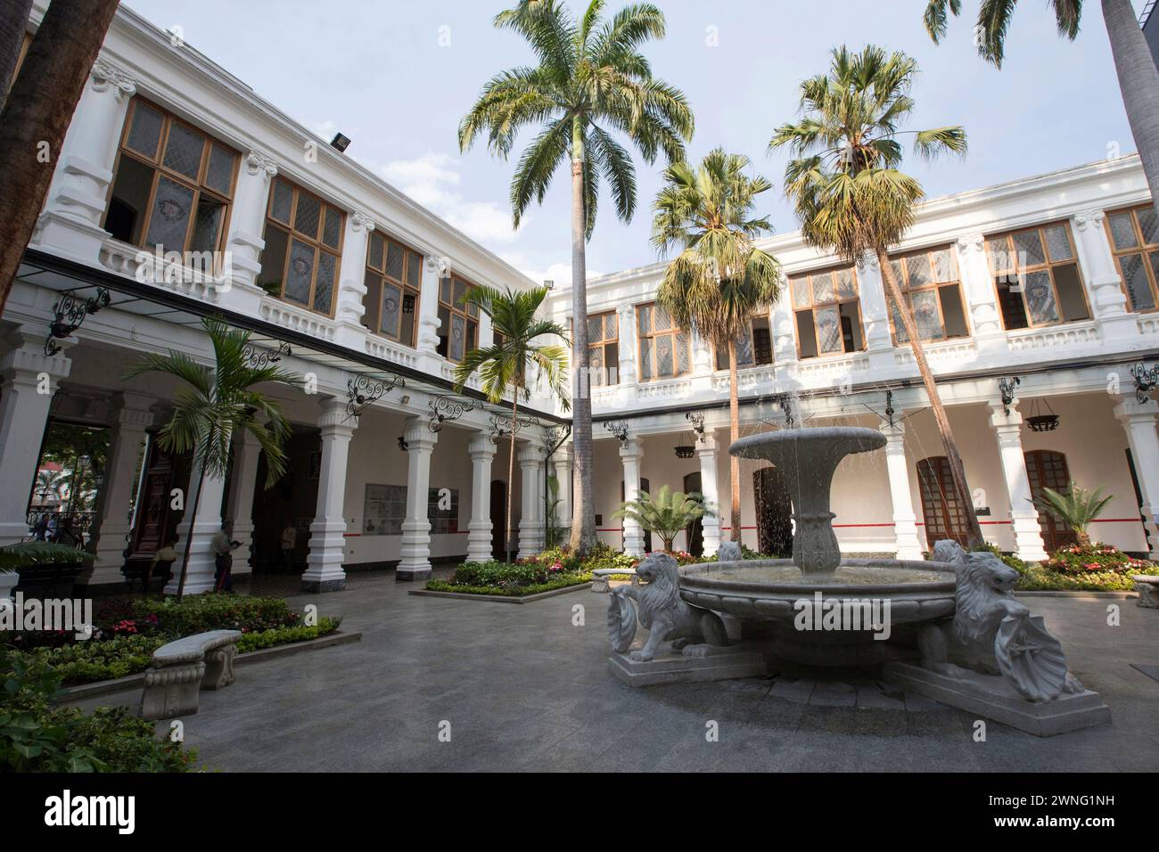 Caracas, Venezuela - 06. Mai 2014 - das Innere der bolivarischen Gemeinde Libertador (Spanisch: Municipio Bolivariano Libertador) ist die Verwaltungsstelle Stockfoto