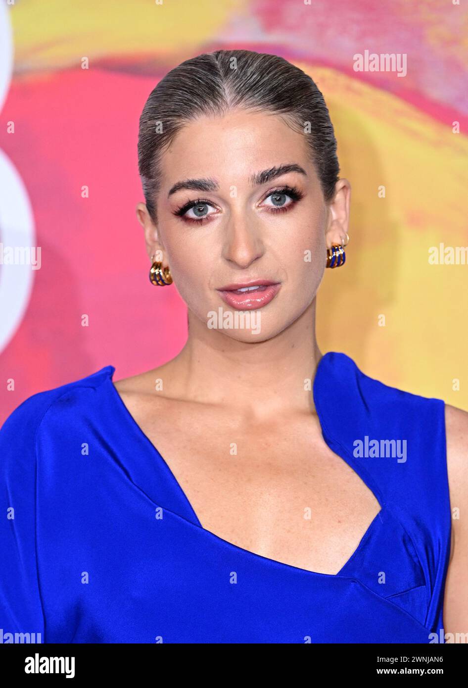 London, Großbritannien. März 2024. Harriet Rose kommt bei den Brit Awards 2024 in der O2 Arena in Greenwich an. Quelle: Doug Peters/EMPICS/Alamy Live News Stockfoto