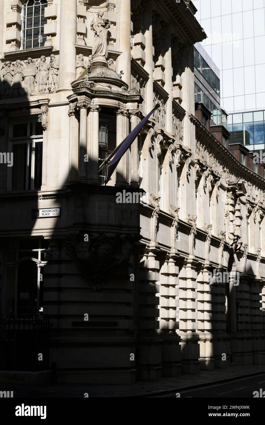 Chartered Accountants Hall, 1 Moorgate Place, City of London, UK. Juli 2023 Stockfoto