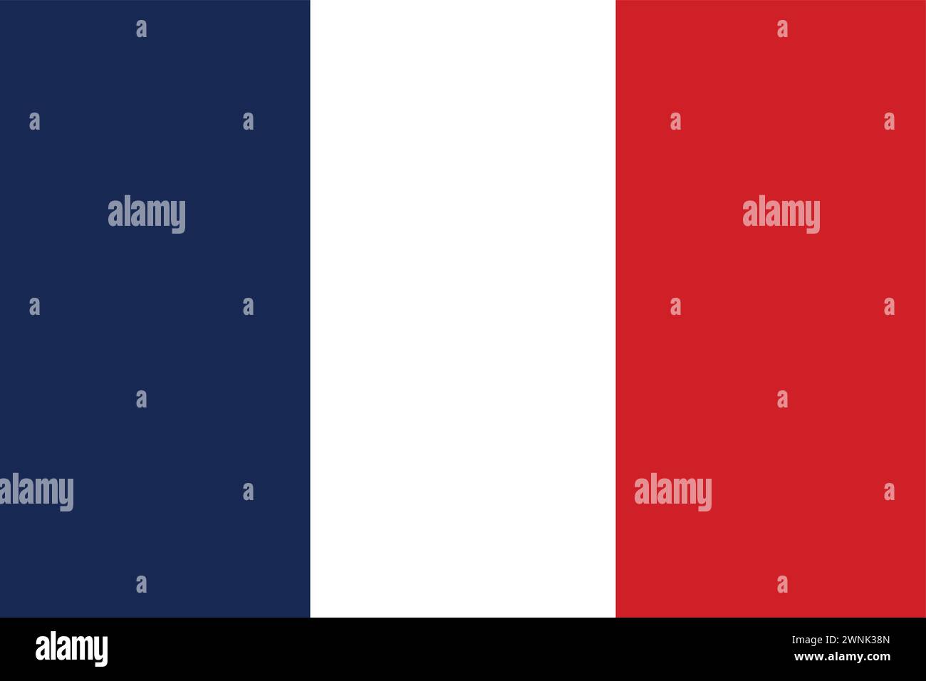 Nationalflagge von Frankreich | Hintergrundbild, Zeichen Frankreich Stock Vektor