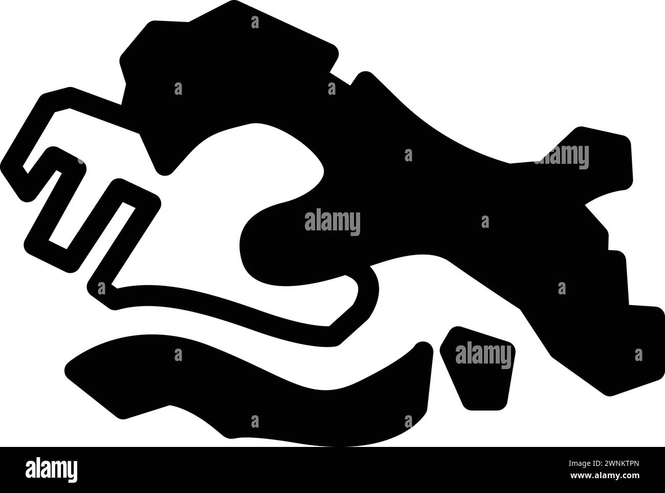 Symbol für venedig, italienisch Stock Vektor