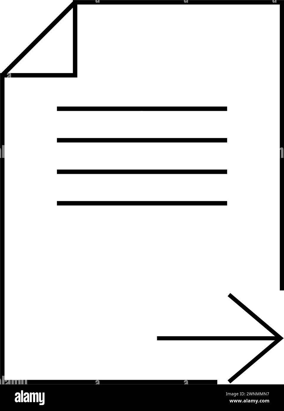 Exportdatei Symbol Vektor Illustration Design Stock Vektor