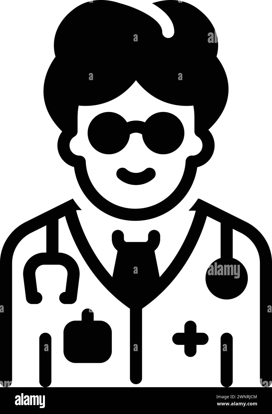 Symbol für Arzt, Arzt Stock Vektor