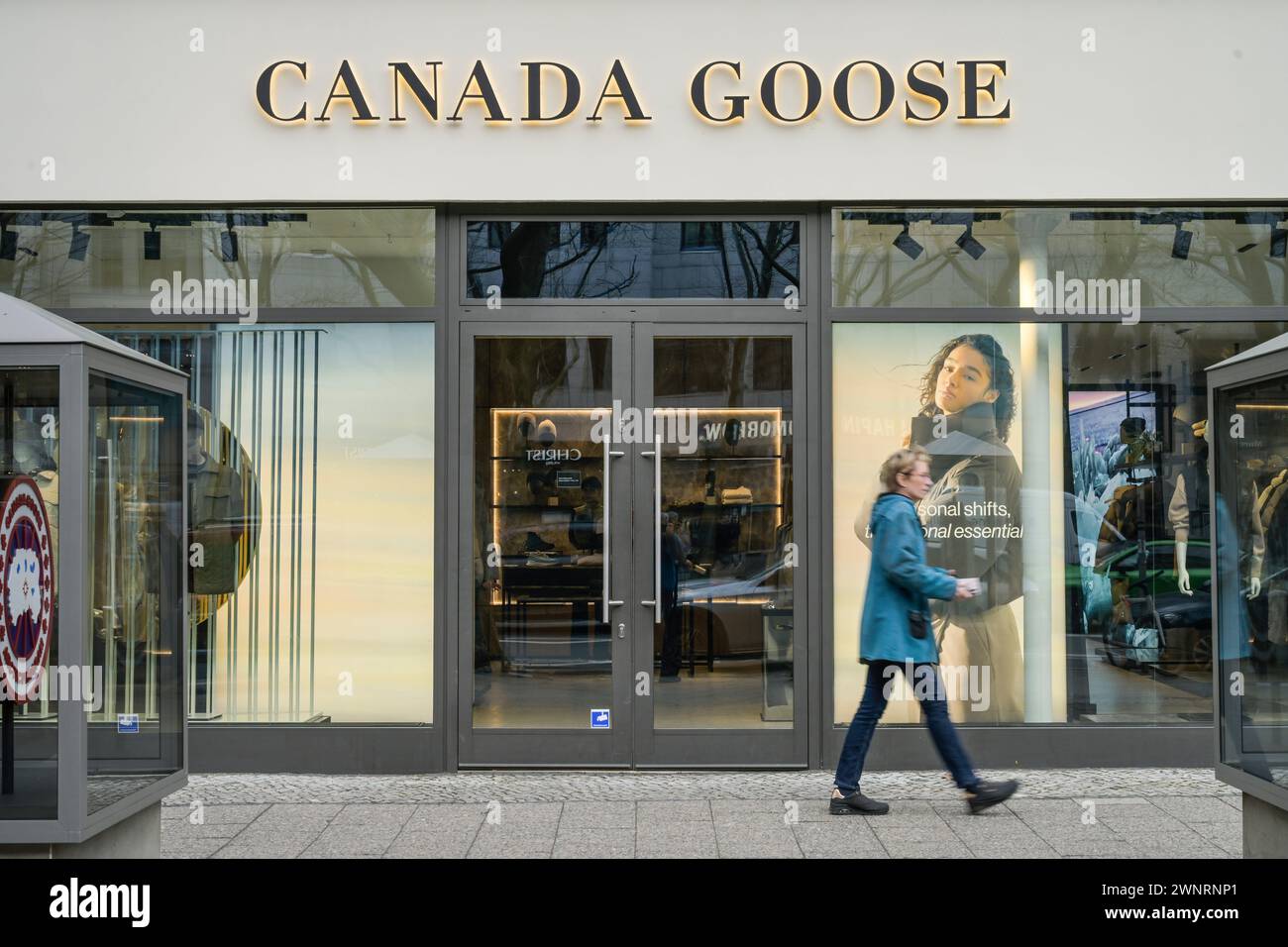 Canada Goose Textilien, Kurfürstendamm, Charlottenburg, Berlin, Deutschland Stockfoto