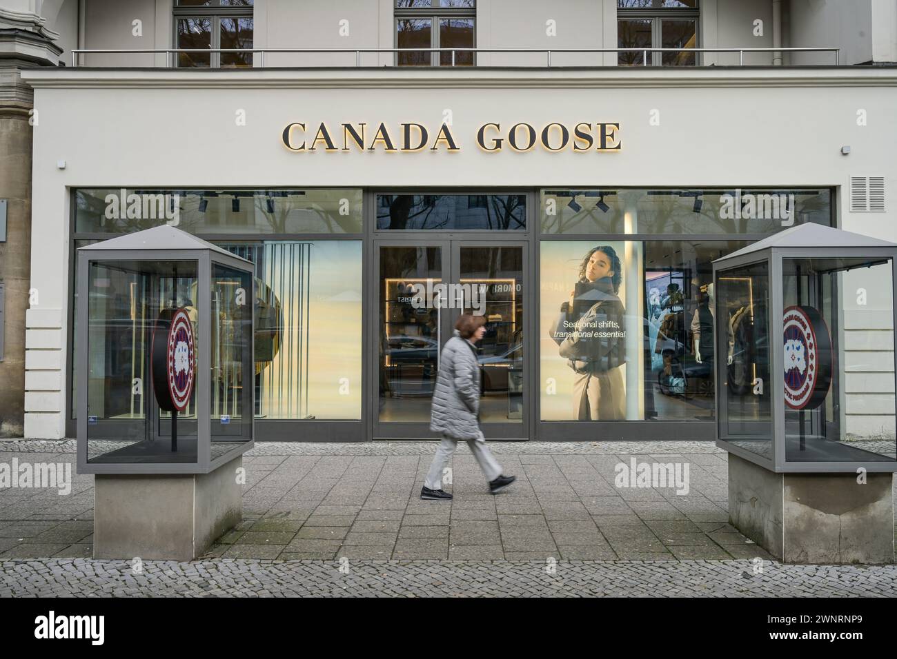 Canada Goose Textilien, Kurfürstendamm, Charlottenburg, Berlin, Deutschland Stockfoto